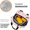 ランチバッグ断熱されたかわいい犬Carto Animals Lunch Box Reusable Lunch Tote Bag for School Work College Outdoor Travel Picnic J6od＃