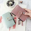 new Short Women Wallets Fi Simple Cute Small Female Wallets PU Leather Card Holder Women's Purse u4gh#