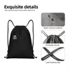 OM Symbole Cordon Sac à dos Sacs Hommes Yoga léger Spiritual Meditati Bouddhisme Aum Gym Sports Sackpack Sacs pour l7m9 #