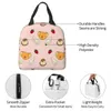 Термальная сумка для обеда для мужчин и женщин Kero Cardcaptor Sakura Изолированный холодильник Портативный пикник Работа Оксфордская сумка для еды o8i7 #