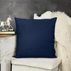 Pillow Dark Blue / Maastricht Solid Color Throw Covers For Sofas Decorative S Luxury Sofa Pillowcase