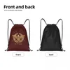 Empire Empire Eagle Emblem Sac à dos Sac à dos Femmes Femmes Léger Italie Italien Pride Gym Sports Sackpack Sacks for Shop C33O #