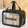 Sac de maquillage séparé humide-sec trousse de toilette portable voyage sac de rangement de grande capacité fitn natation i6Gz #