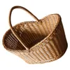 Imitation Rattan Flower Arrangement Basket Artificial Gift 240318