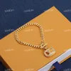 Collier d'oreille bracelet 18k collier en or Bracelet Boucle d'oreille Bijoux Collier de créateur de grande qualité