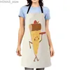 Tabliers dessin animé Femmes esthétiques cuisine tablier enfants original enfants imperméable fille princesse serveur de travail tablier