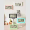 Masa saatleri LED Dijital Çalar Saat Masaüstü Elektronik Sabah İzle Ev Ofis Arka Işığı Scuze 2024
