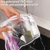 Borse cosmetiche trasparenti in PVC Borsa piccola grande trasparente per trucco impermeabile Borsa da viaggio portatile da toilette con custodia per organizer