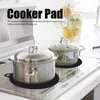 Conjuntos de panelas 6 Pcs Indução Cooktop Mat Protetor Antiderrapante Silicone Isolamento Térmico Pad Cook Top Cover Reutilizável Isolado