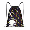 Personnalisé Pikmins Onslaught Jeu vidéo Sac à cordon Hommes Femmes Sports légers Gym Sac à dos de stockage L5Rp #