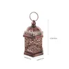 Candle Holders Lantern Decor Flameless Lamp Morocco Handheld Ornament Decorative High Brightness Home