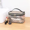 1pcs 5pcs Love Makeup Bags Mesh Cosmetic Bag Portable Travel Travel Muckes для домашнего офиса акцент космета. Новый X2Cl#