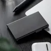 RFID Smart Wallet Держатель кредитной карты Металлический тонкий тонкий мужской женский кошельки Pop Up Минималистичный кошелек Маленький черный кошелек Металлический Vallet s8dV #