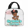 gracies Family Corner Cute Phic's Sg Lunch Bag Bento Box Lunch Tote Resuable Bags Cooler Thermal Bag for Woman Student Work a7Wf#