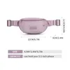 Fanny Packs Bel Paketleri İçin Bel Paketleri Seyahat Sporları için Ayarlanabilir Kayışla Su Geçirmez Bel Torbası Mini Fi Crossbody Çanta O3FX#