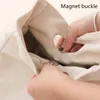 Insulati Lunchbag Fi niedliche Druck -Leinwand -Taschen Frauen Mehrfache Kühler Handpack thermische Frühstückstaschen Kinder Picknicketaschen N44E#