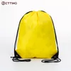 portable SportBag Thicken Drawstring Belt Riding Backpack Gym Drawstring Shoe Bag Clothe Backpack Waterproof Bolsa Tela Infantil B2wp#