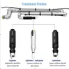 Doğrudan Sonuç Pico Dövme Çıkarma Lazer Cilt Tadil Pigmenti Pikosaniye Noktasını Kaldır Renkli Dövme Çırpma Sökme 532nm 755 1064Nm Karbon Güzellik Makinesi