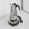 Figurine decorative Mini stufa elettrica portatile da 500 W Riscaldamento multifunzionale a temperatura regolabile per caffè e acqua