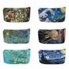 Van Gogh Peinture à l'huile Sac cosmétique Nuit étoilée Sunfr Imprimer Fi Rouge à lèvres Sac de rangement Mesdames Portable Sac cosmétique S2fI #