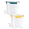 Liquid Soap Dispenser 2 Pcs Laundry Detergent Drink Containers For Parties Water With Lid Plastic Beverage Dispensers