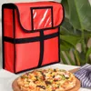 Pizza DeveLivey Sac réutilisable étanche 33cmx33cmx11cm sacs de pizza faciles à nettoyer pour les sacs à domicile en plein air K46Y # #