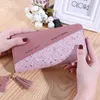 fi Women's Pu Leather Lg Wallets Sequins Patchwork Glitter Wallet Coin Purse Female Wallets Girls Gifts Wholesale P2ME#