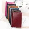 Nieuwe aluminium dames portemonnee kaarthouders mannen portemonnee luxe magie slanke mini rfid man busin wallets creditcard noot houder case c8cl#