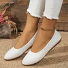 Casual Schoenen Flats Vrouwen Loafer Ondiepe Gezellige Zachte Sandalen Zomer 2024 Merk Wandelen Jurk Fashion Designer Chaussure Femme