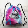 Unissex cordão bolso colorido dreamcatcher coruja impressão mochila das mulheres sapatos personalizados saco presente de alta qualidade escola viagem casual 02s3 #