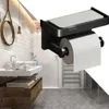 Zeepdispenser WC-papier Plank Toilethouder Ruimte Aluminium opslag Wandmontage Waterdicht 170x140x80mm Badkamerrek