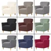 Stoelhoezen met enkele fauteuilkap stretch Stretch Home Bar Teller el woonkamer slaapkamer slipcover hoge rugleuning beschermer