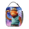 Fishstick Skin On Space Lunch Tote Kawaii Bag Insulati Bags Детская сумка для обеда G5Rh #