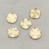 Zurück Neuankömmling 16x15mm 100 Stück Messinganhänger Blütenblattform Charm für handgefertigte/Halsketten/Ohrringe DIY-Teile, Schmuckzubehörkomponenten