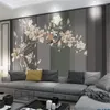 Wallpapers Wellyu Custom Wallpaper 3D Modern Mooi Donker Rijk Bank TV Achtergrond Woonkamer Slaapkamer