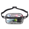 Transparente Fanny Pack Atacado Cross-border Pvc Anti-spl Outdoor Crossbody Bag Beach Net Celebrity Ins Bolsa de Ombro O7pm #