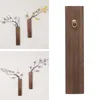 Vases Wall Vase Plants Holder Mounted Flower Tube For Home Office Wedding