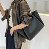 Mulheres novo estilo simples sacola com zíper designer de luxo grande capacidade bolsas e bolsas femininas para trabalho cor sólida couro 710n #