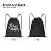 Francuska legenda rocka Johnny Hallyday Dripstring Backpack Sports Gym Bag dla mężczyzn Women Shop Sackpack U4FU#