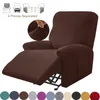 Stoelhoezen 1-zits split fauteuil bankhoes woonkamer relax luie jongen fauteuil hoes elastische spandex enkele bankbeschermer