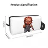 Horror Devil Doll Chucky Makeup Bag for Women Travel Cosmetic Organizer Fi Horror Movie Childs Spela lagrings toalettartiklar B2SD#