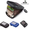 Portemonnee voor mannen Creditcardhouder RFID Blokkeren Ritsvak Portemonnee voor mannen rfid man portemonnee D7lC #