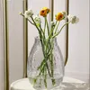 Vases Accessoires de décoration de maison moderne Iceberg Crack Vase en verre Fleurs Bouteille Table Arrangement Fleur Cristal Esthétique