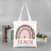 Melhor Professor Ever Progr Over Perfecti Bolsas Fi Bolsa Bolsa de Lona Tote Casual Bolsa de Ombro Reutilizável Shop Bags i6tg #