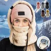 Blankets Cold Weather Caps Scarf With Adjustable Drawstring Winter Skiing Baraclava Hat Windproof Breathable For Outdoor Cycling Blanket