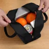 Nom personnalisé Sac à lunch fourre-tout portable boîte isolée toile thermique nourriture froide Ctainer école pique-nique hommes femmes voyage boîte à lunch W7rh #