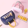 new Alphabet Print Thermal Lunch Bags For Children Kids Girls Storage Bento Lunchbox Food Bag Insulati Bags Picnic Cool Bag W1AV#