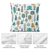 Pillow Snowy Woods / White Throw Luxury Sofa S Cover Set