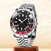 fashion style men watch automatic watch 3186 Mechanical movement 40mm coke circle Sapphire waterproof wristwatch 904L stainless steel watch with box