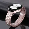 Diamond strap for Samsung Galaxy Watch 4/Classic/5/pro/Active 2 40mm 44mm Metal 20mm 22mm link Bracelet huawei gt 2e-3-pro band